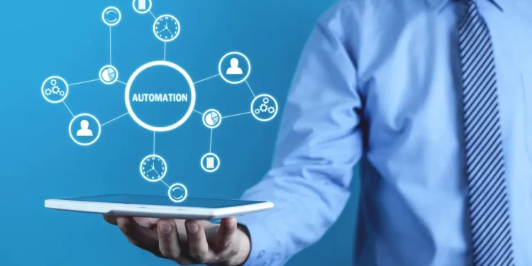 Concept d'entreprise. Amélioration de la productivité, de la fiabilité et des processus opérationnels. Concept d'automatisation